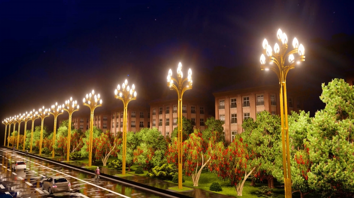 scene animation design rendering，