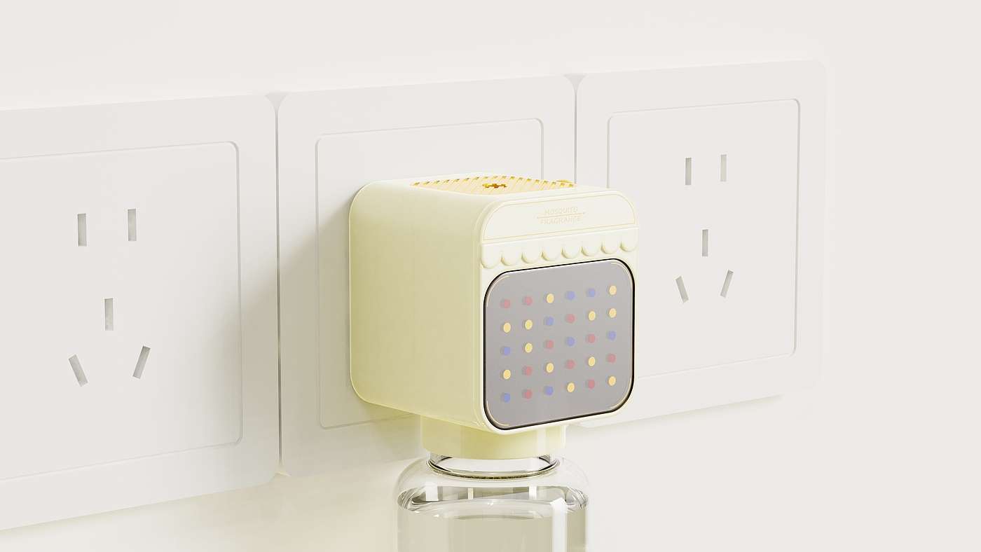 Electric mosquito-repellent incense，dopamine，fashion，rocker，Egg twisting machine，