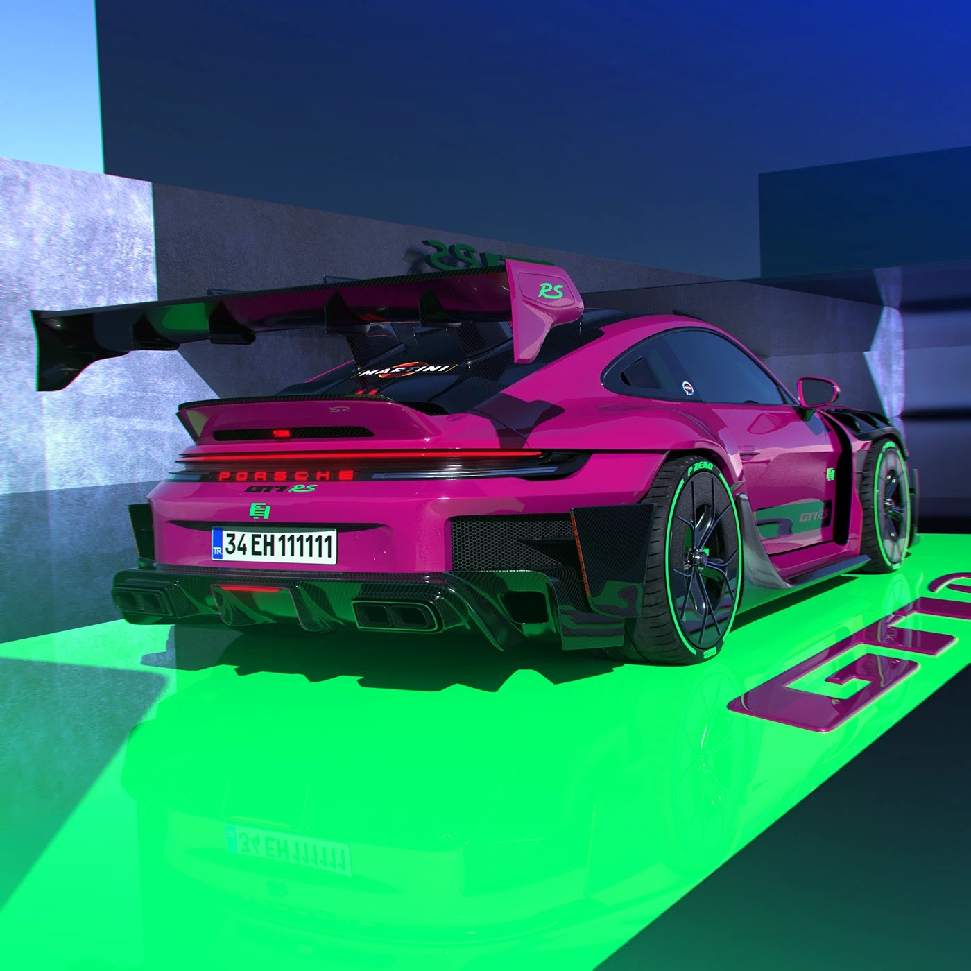 Porsche 911 GT1 RS，vehicle，automobile，Sports car，