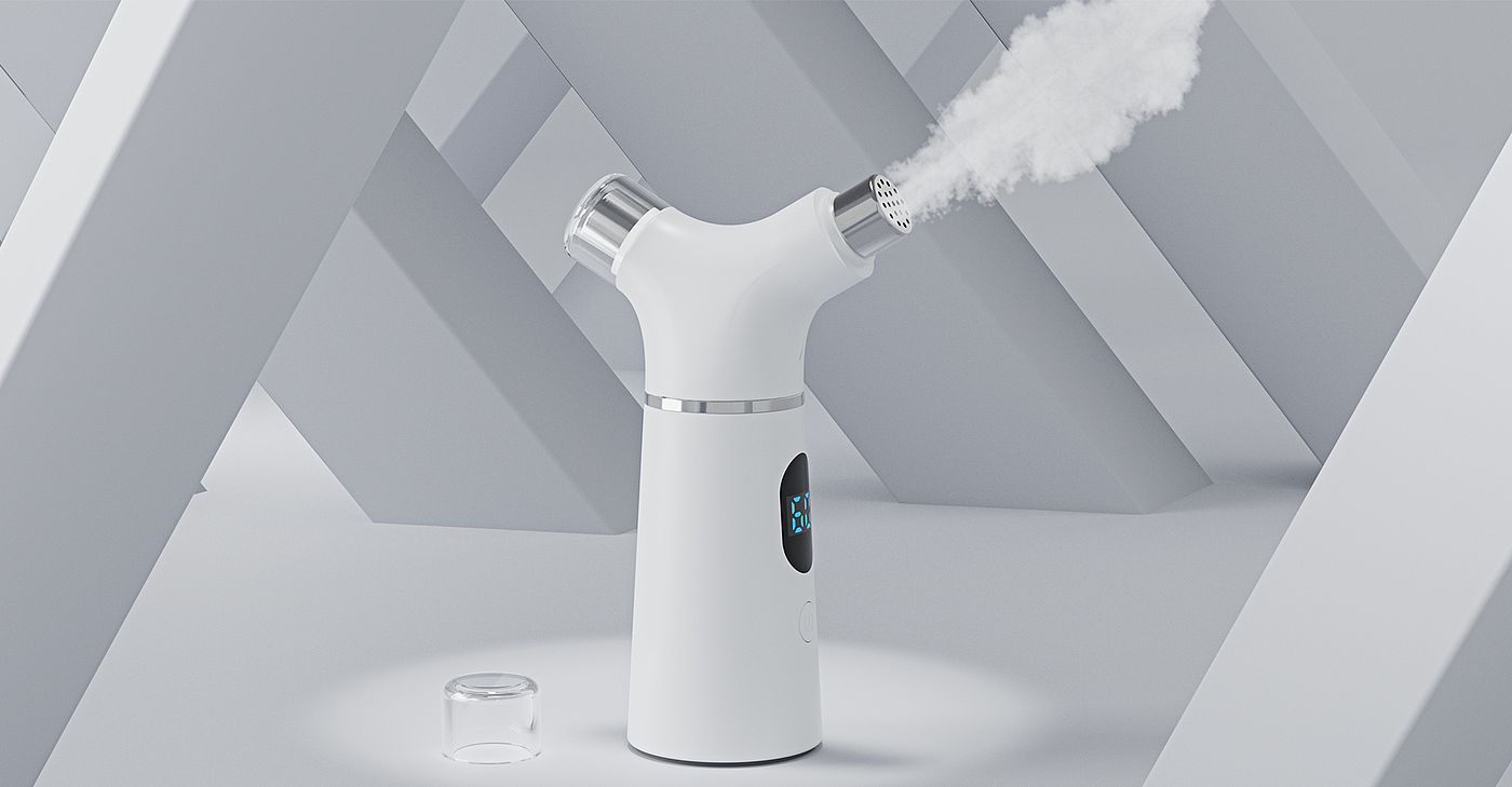 Design of medical atomizer，Atomizer Design，Medical product design，Medical equipment design，Appearance design，Structural design，