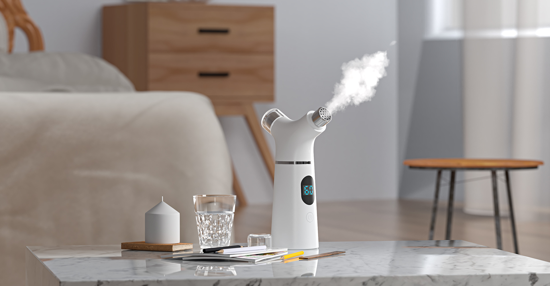 Design of medical atomizer，Atomizer Design，Medical product design，Medical equipment design，Appearance design，Structural design，