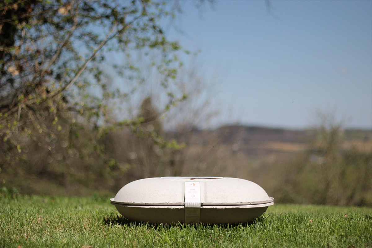 The cinerary casket，environment protection，