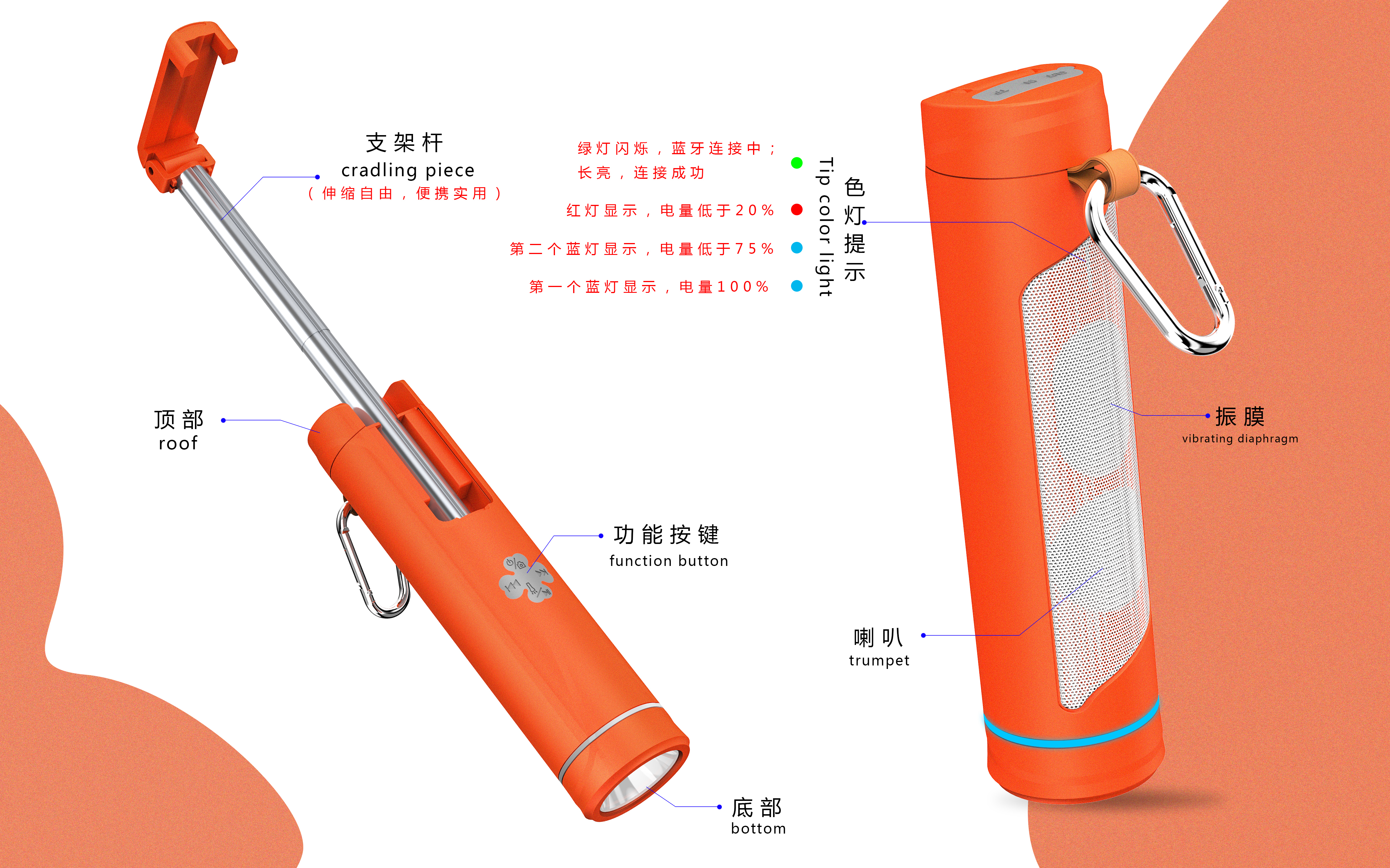 A9 multi-function Bluetooth audio，