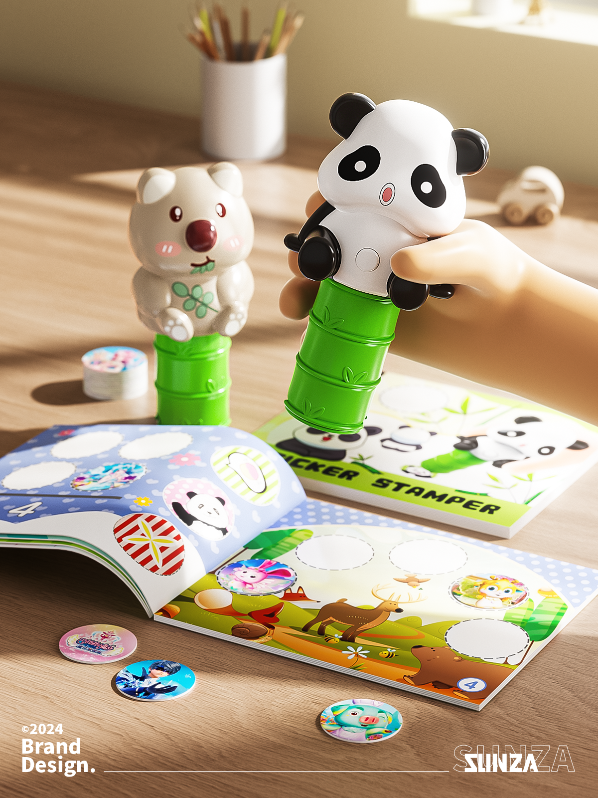 c4d，Detail drawing，panda，Toys，Modeling and rendering，Main drawing design，3D design，E-commerce diagram，