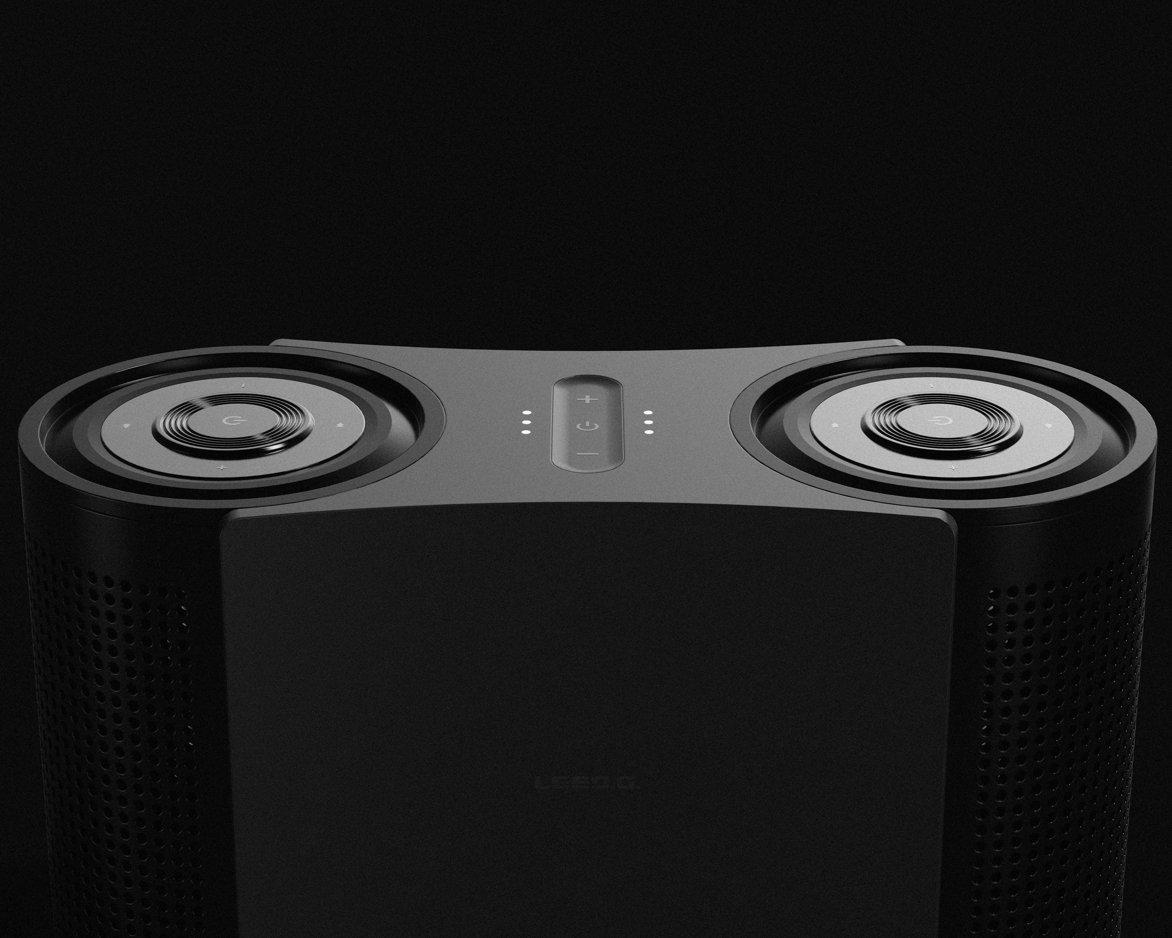 loudspeaker box，product design，conceptual design，double sound，