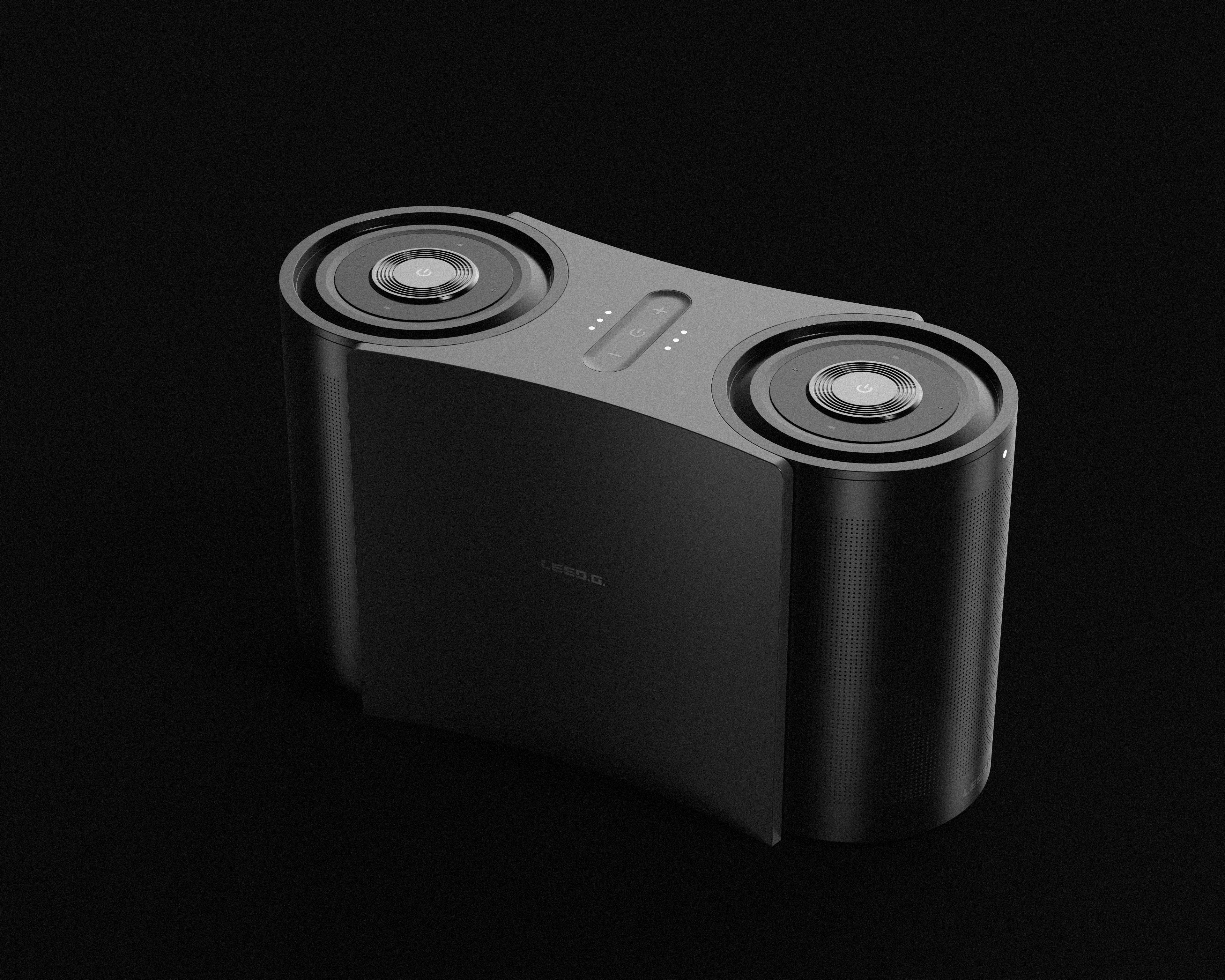 loudspeaker box，product design，conceptual design，double sound，