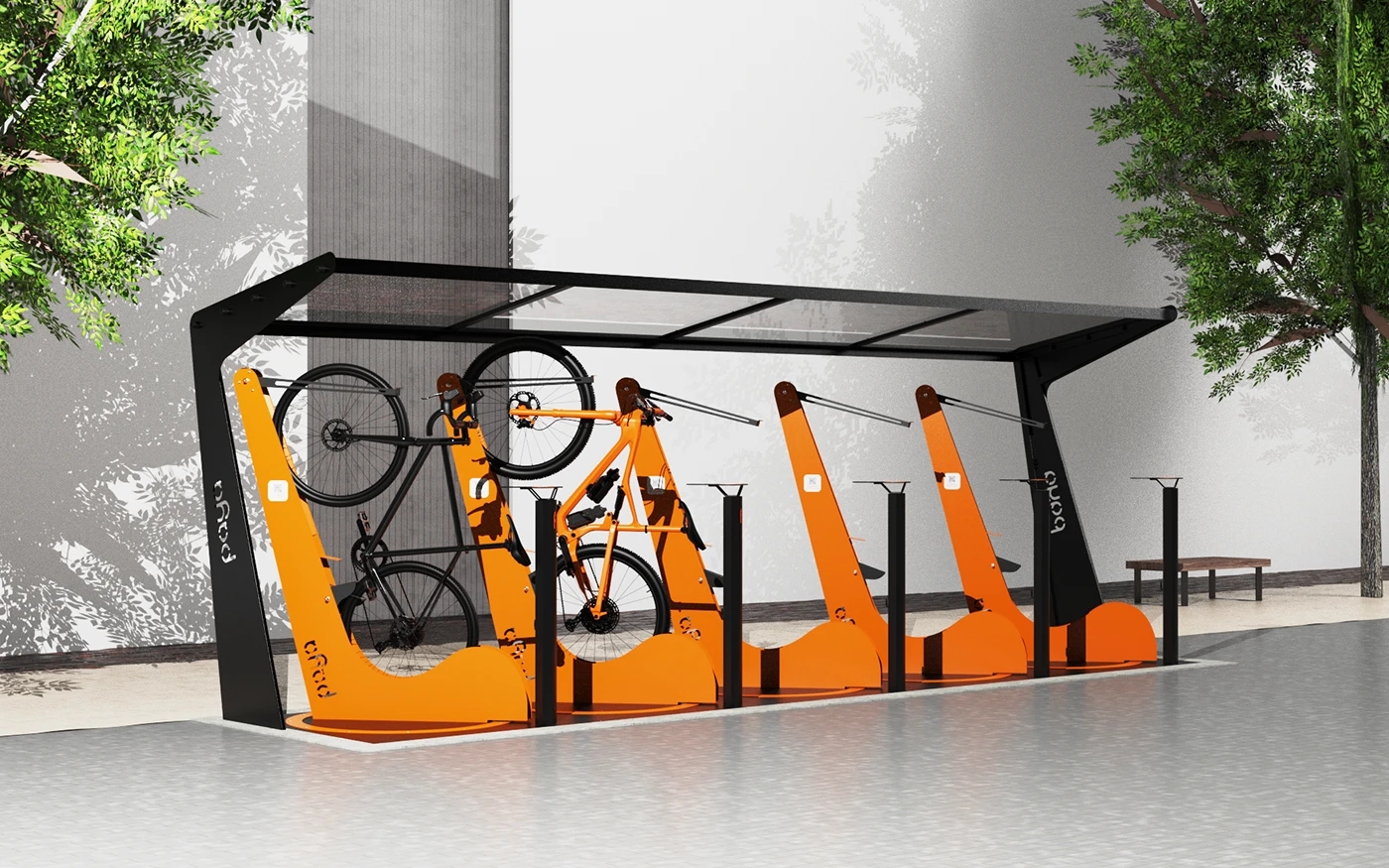 Paya，Intelligent bicycle parking system，artificial intelligence，Outdoor public facilities，