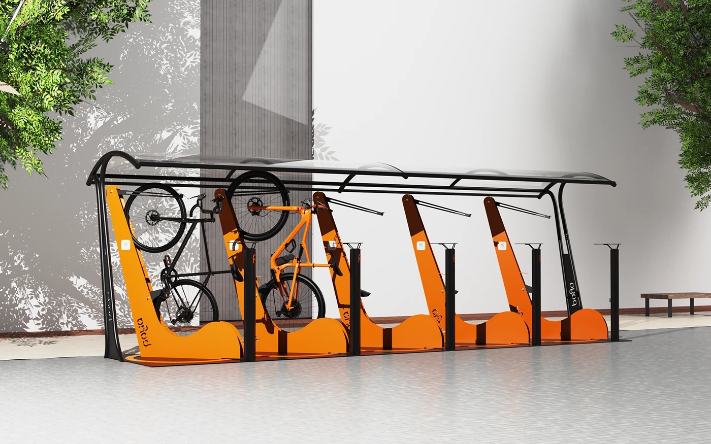 Paya，Intelligent bicycle parking system，artificial intelligence，Outdoor public facilities，