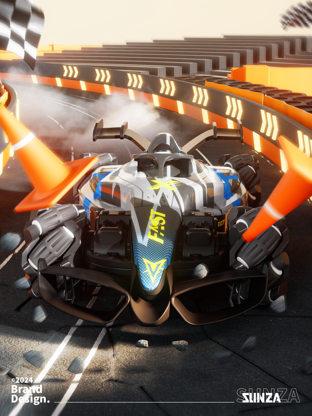 Detail drawing，E-commerce diagram，racing，3D design，Render，Main drawing design，E-commerce design，Visual design，
