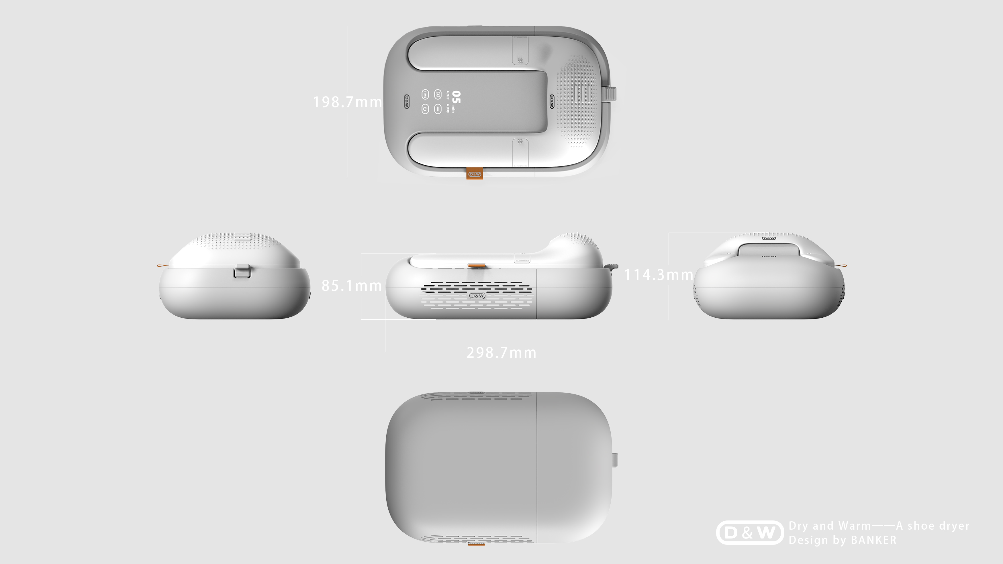 Household appliances，Shoe dryer，Creative design，industrial design，