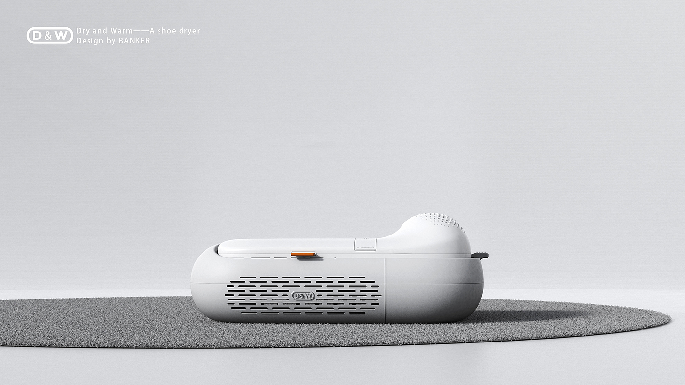 Household appliances，Shoe dryer，Creative design，industrial design，