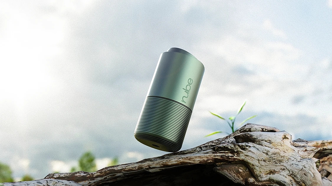 NUBE，refillable hand pump spray container，packing design，originality，