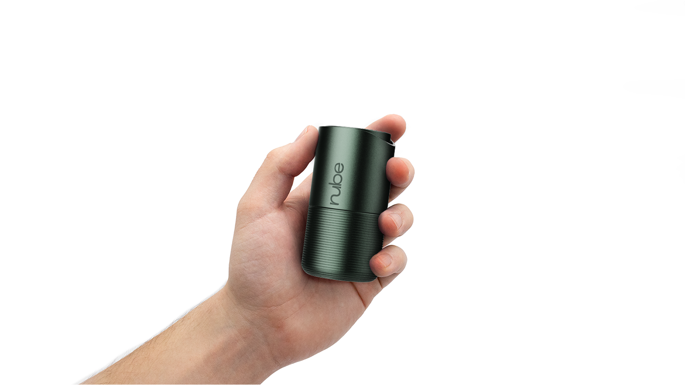 NUBE，refillable hand pump spray container，packing design，originality，