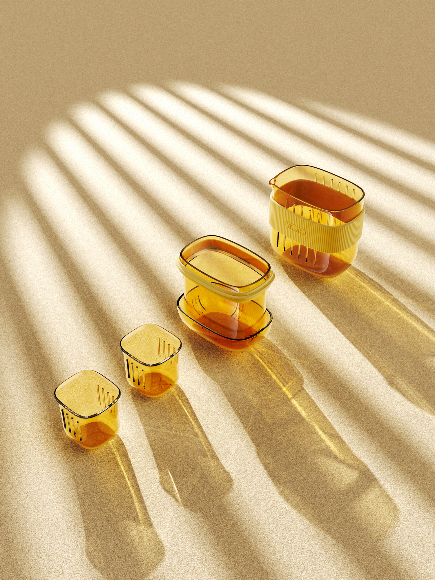 tea set，Portable tea set，flower receptacle，Glass tea set，High borosilicate glass，Outdoor Tea Set，Amber Primary，