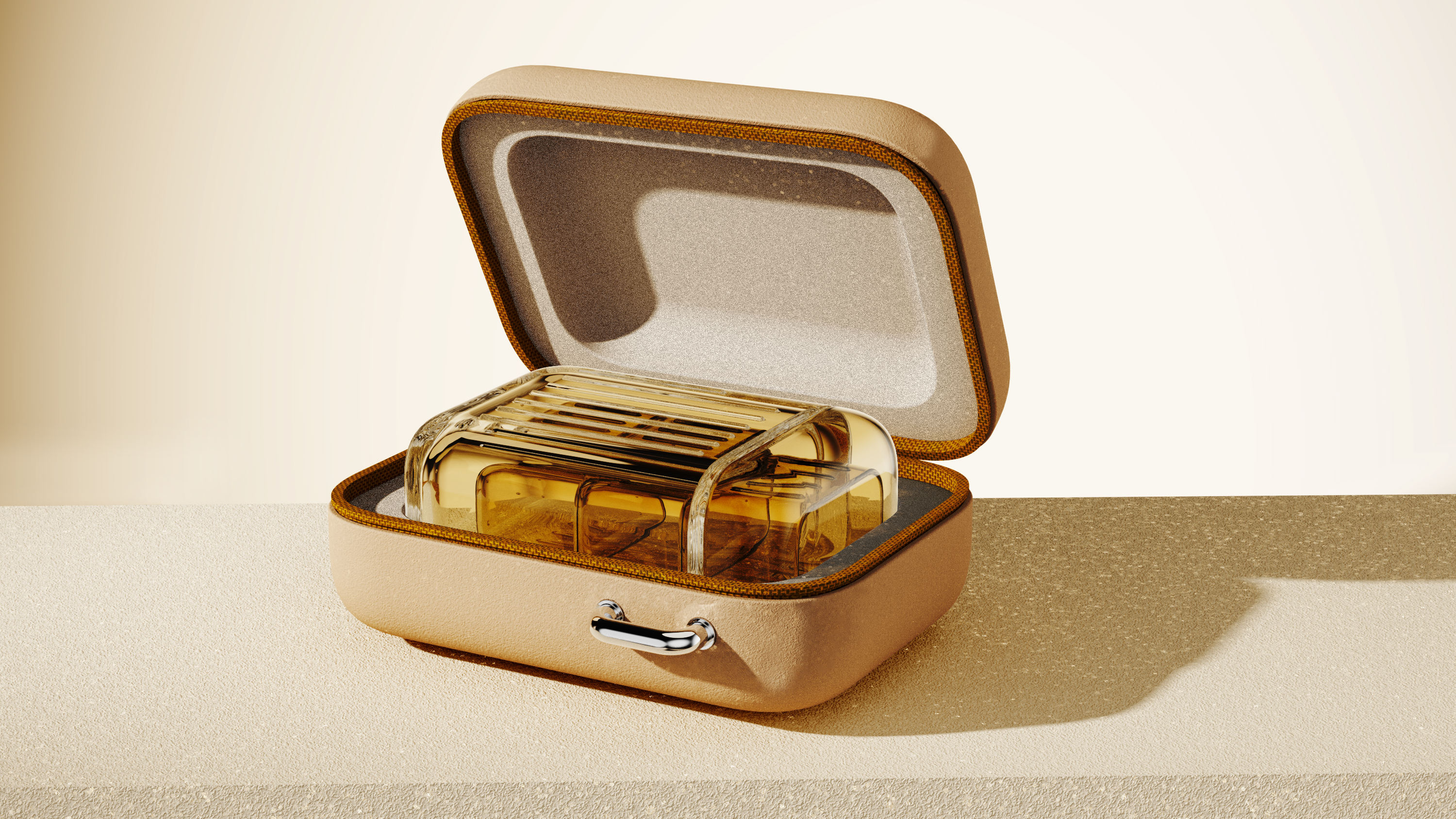 tea set，Portable tea set，flower receptacle，Glass tea set，High borosilicate glass，Outdoor Tea Set，Amber Primary，