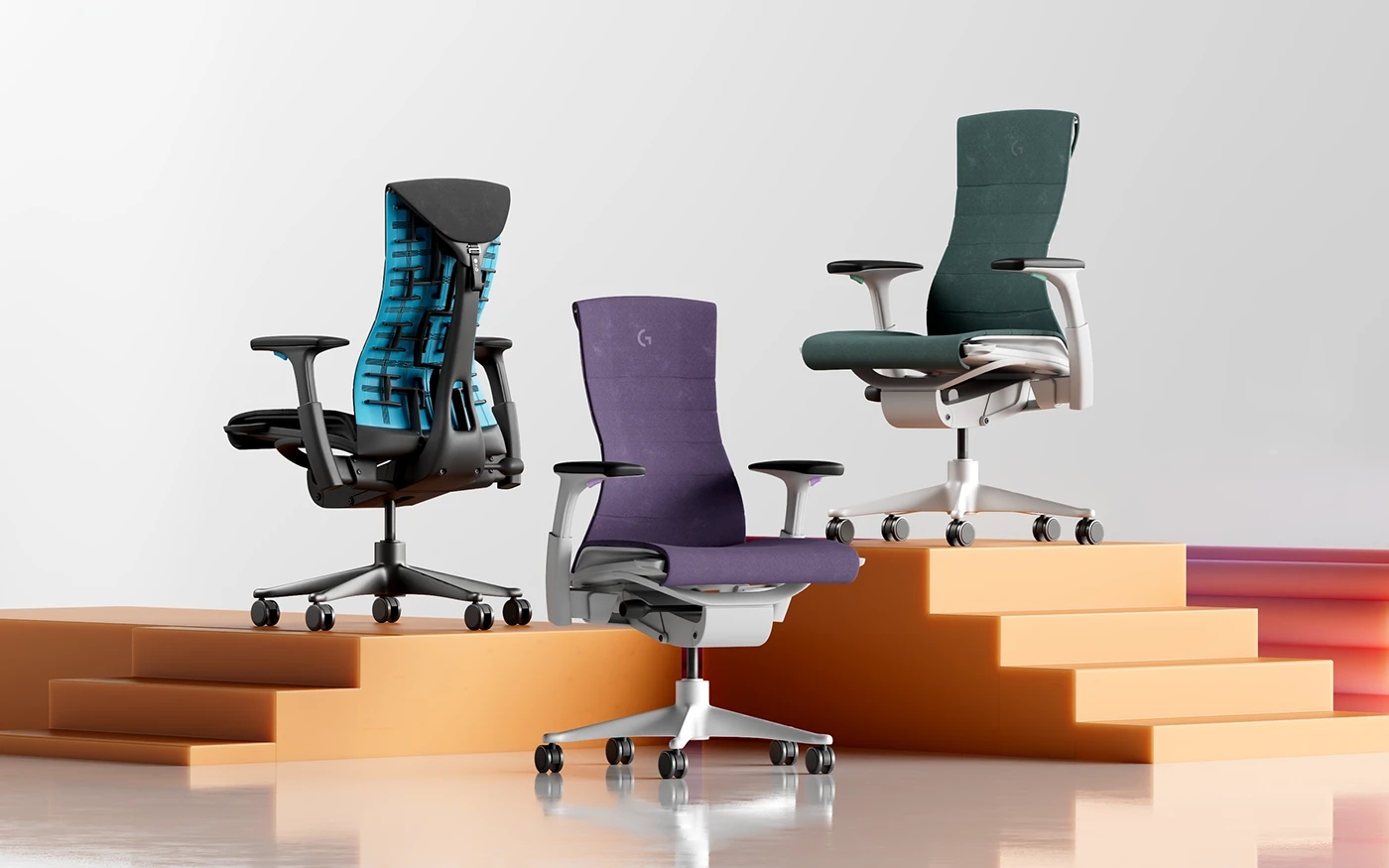 chair，furniture，Herman Millar，Logitech Chair，