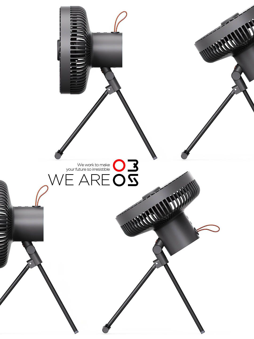 Outdoor appliances，Outdoor sports，Portable fan，product design，an electric appliance，