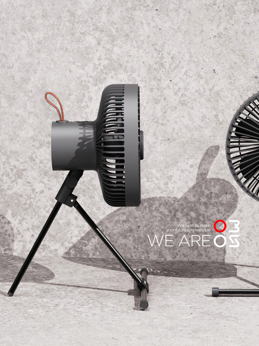 Outdoor appliances，Outdoor sports，Portable fan，product design，an electric appliance，