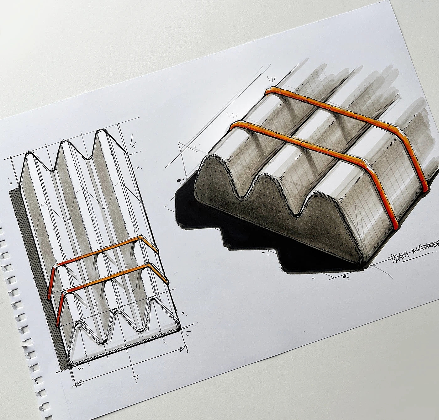 Sketches，TracingImage ，Illustrations，conceptual design，Helmet，