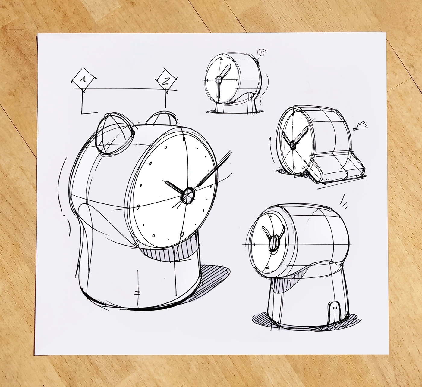 Sketches，TracingImage ，Illustrations，conceptual design，Helmet，