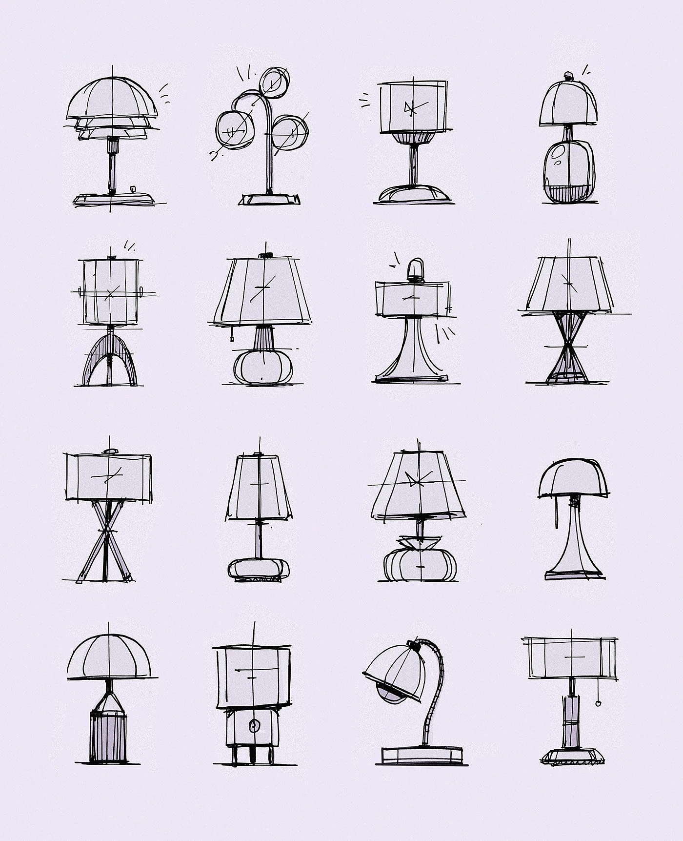 Sketches，TracingImage ，Illustrations，conceptual design，Helmet，