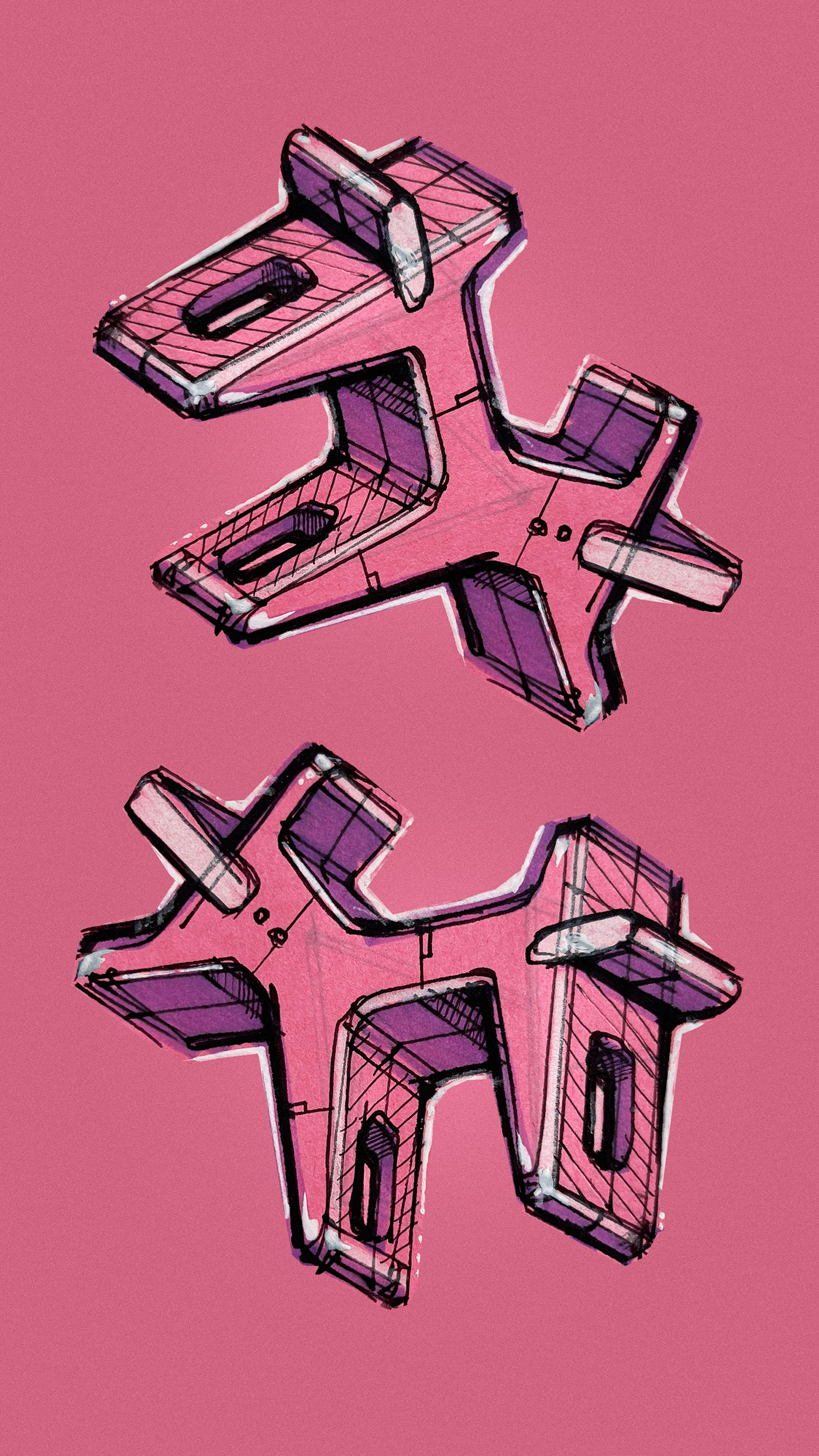 Sketches，TracingImage ，Illustrations，conceptual design，Helmet，