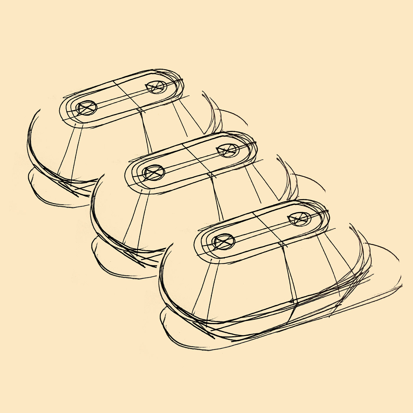 Sketches，TracingImage ，Illustrations，conceptual design，Helmet，