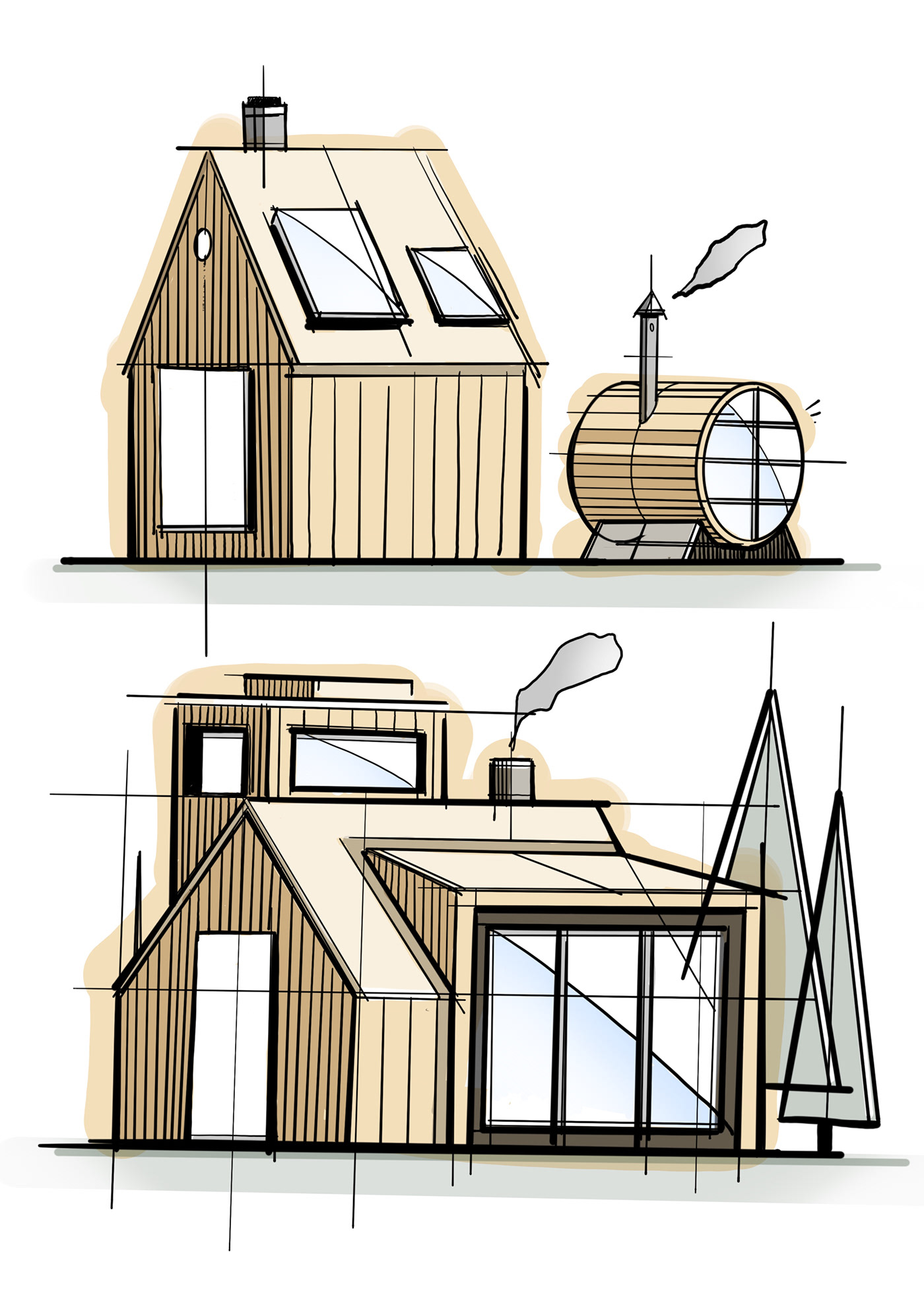 Sketches，TracingImage ，Illustrations，conceptual design，Helmet，