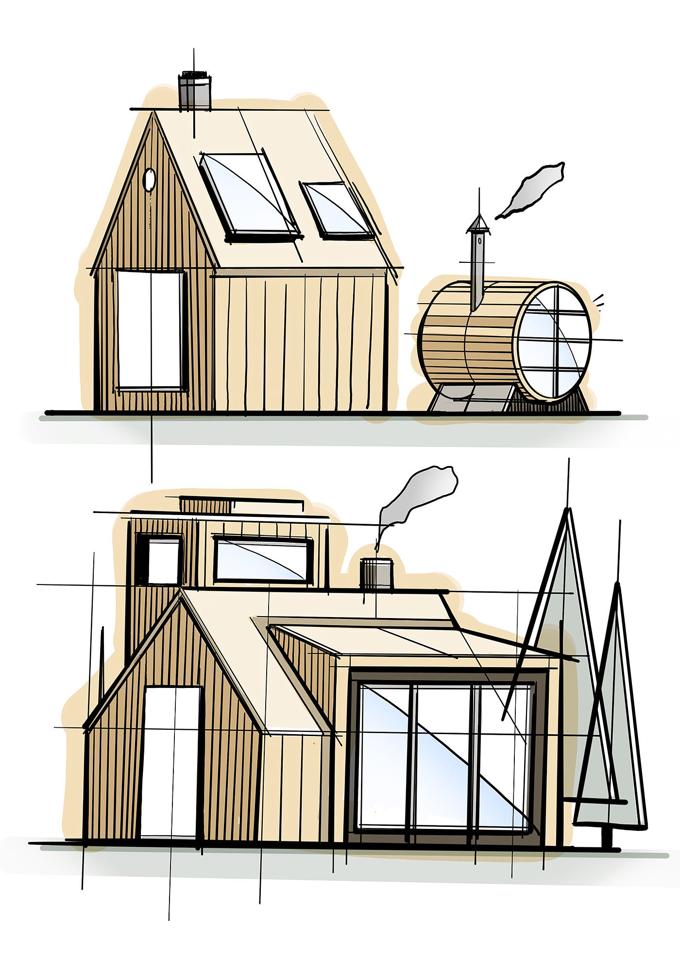 Sketches，TracingImage ，Illustrations，conceptual design，Helmet，