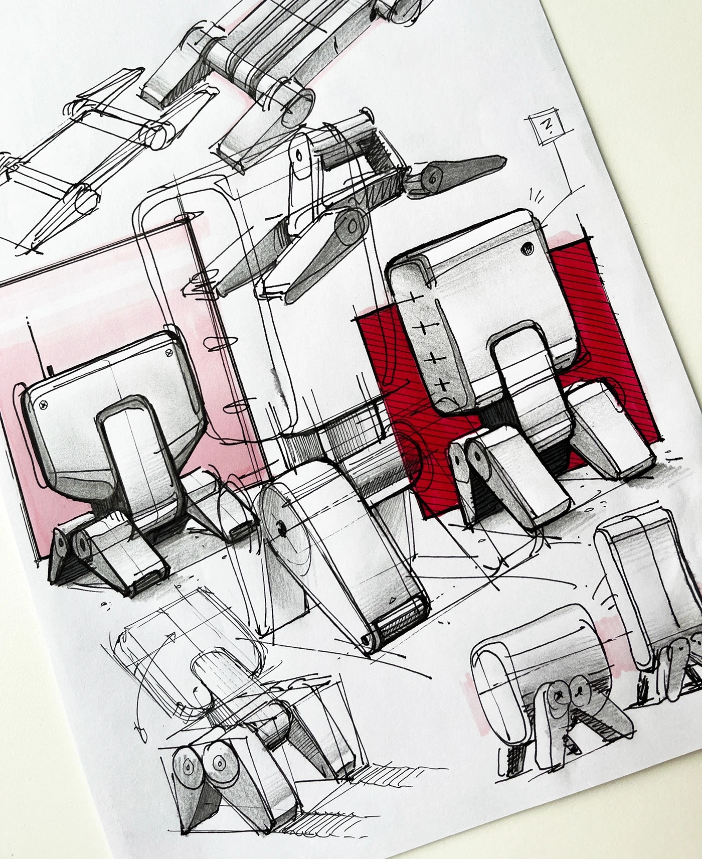 Sketches，TracingImage ，Illustrations，conceptual design，Helmet，