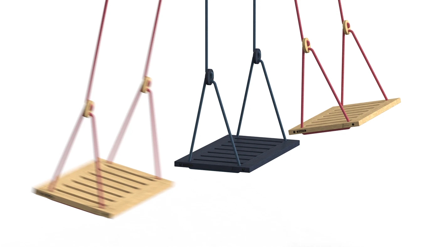 swing，line，Minimalism，woodwork，Steel cable，