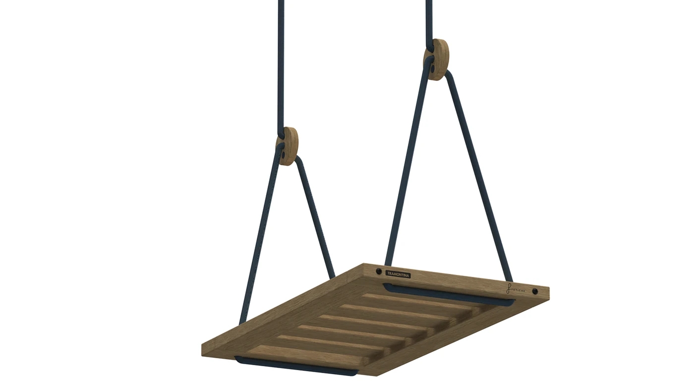 swing，line，Minimalism，woodwork，Steel cable，