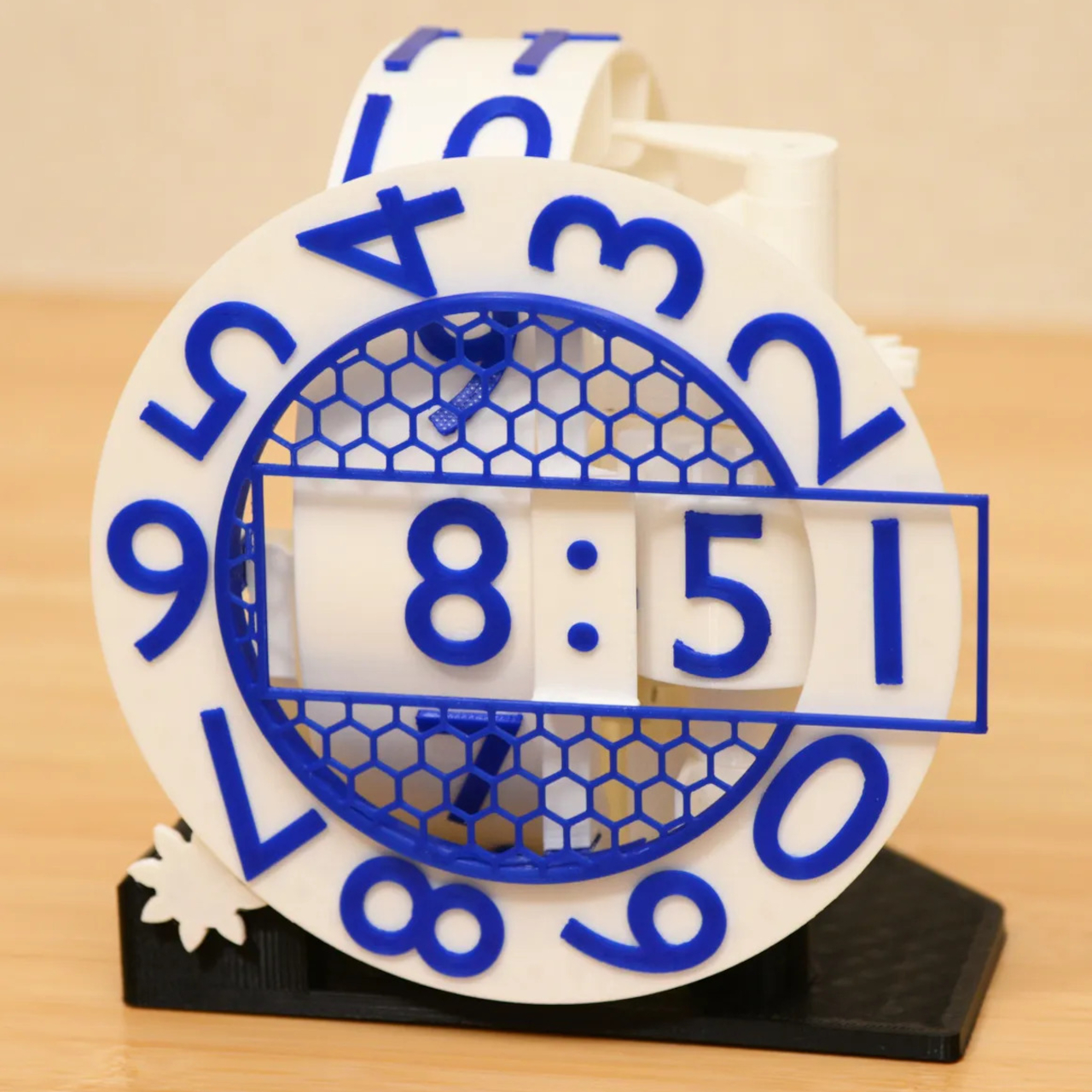 clocks and watches，Triaxial Numechron，machine design，creative handmade，3D printing，