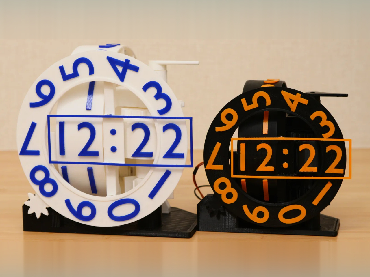 clocks and watches，Triaxial Numechron，machine design，creative handmade，3D printing，