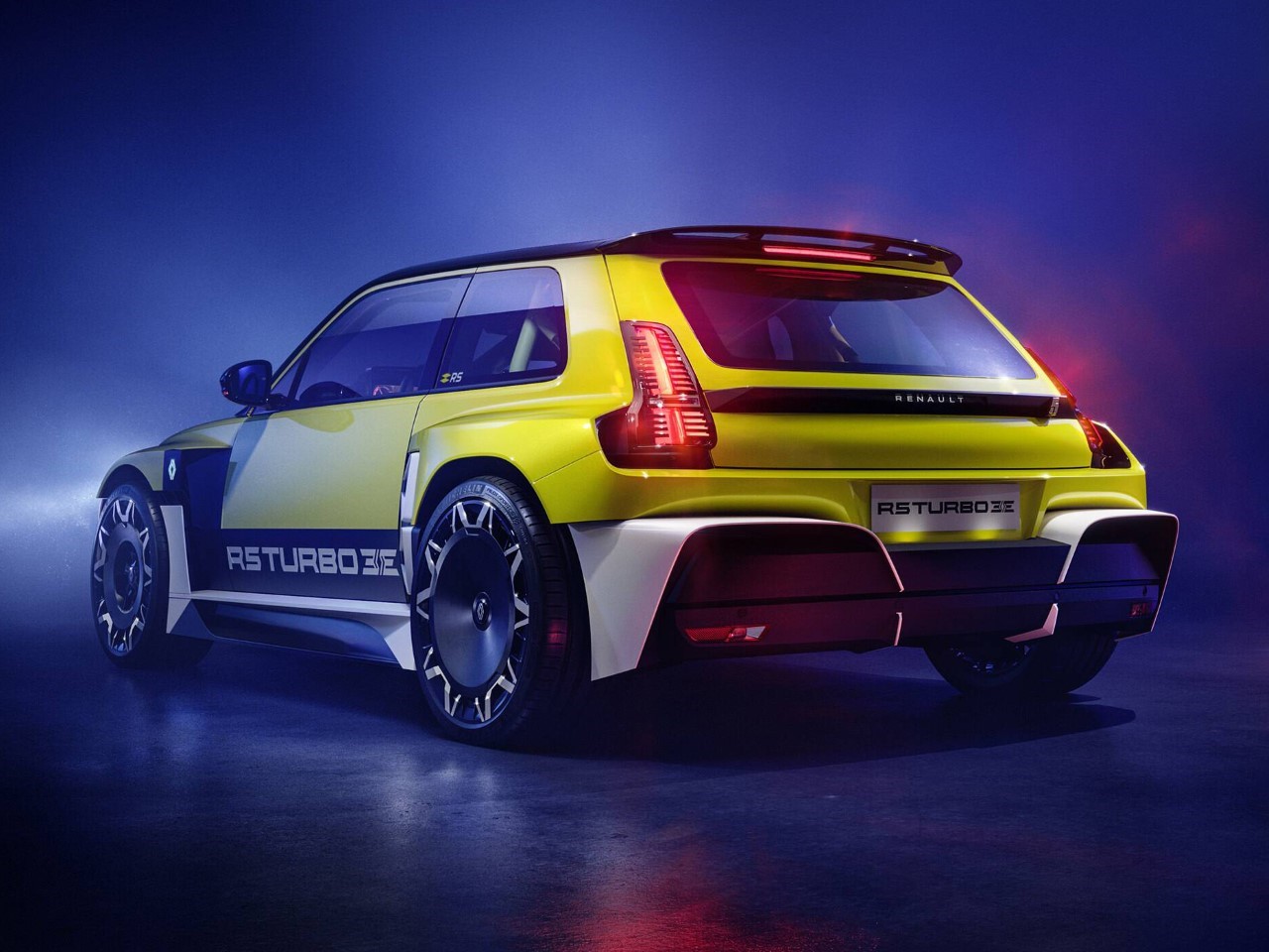 aerodynamics，renault，R5 Turbo 3E，Racing Style，electric vehicle，