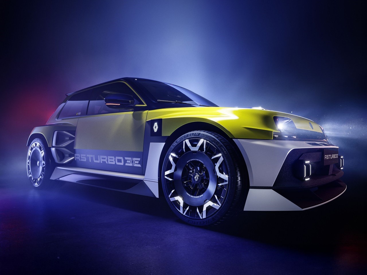 aerodynamics，renault，R5 Turbo 3E，Racing Style，electric vehicle，