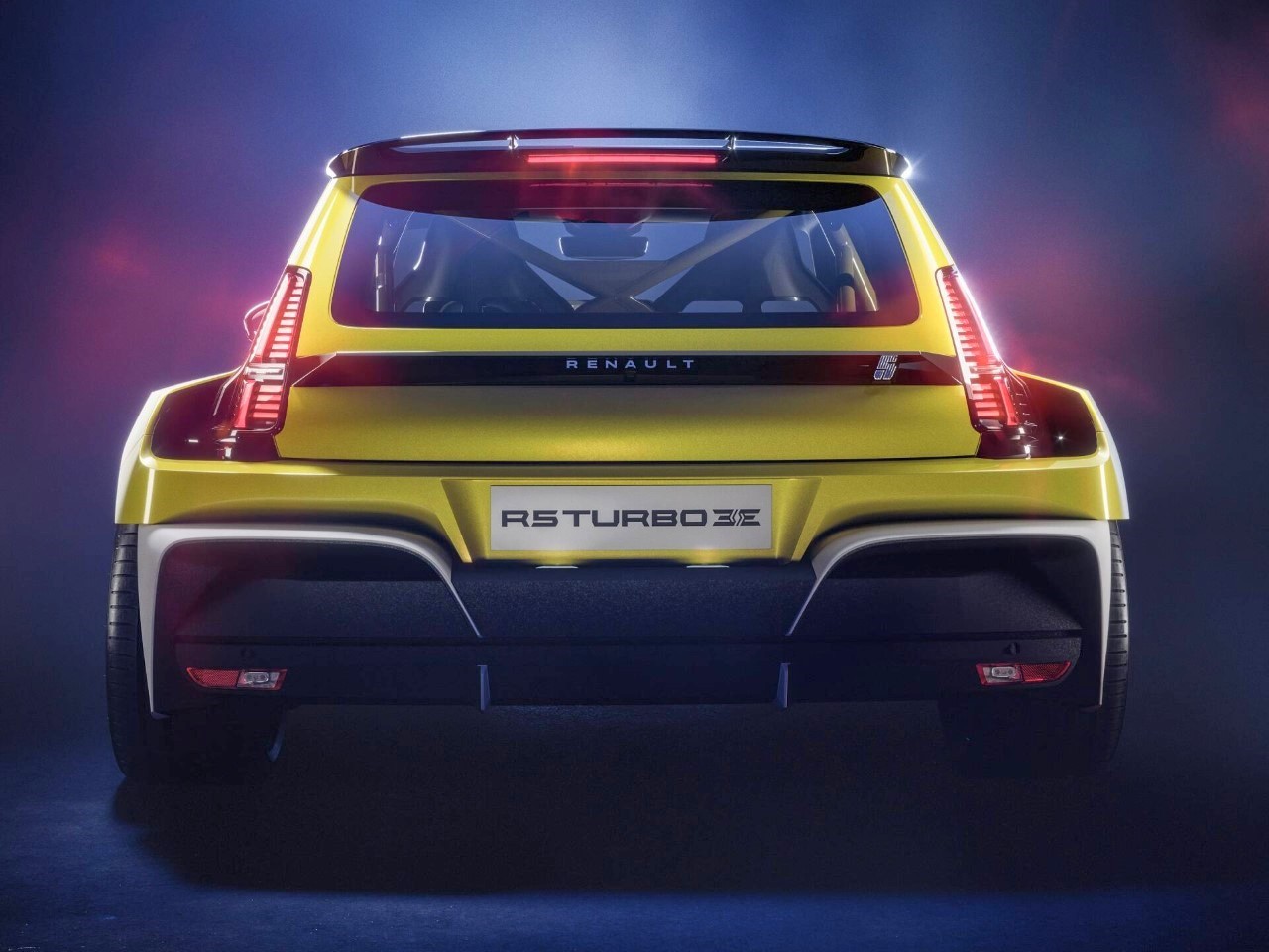 aerodynamics，renault，R5 Turbo 3E，Racing Style，electric vehicle，