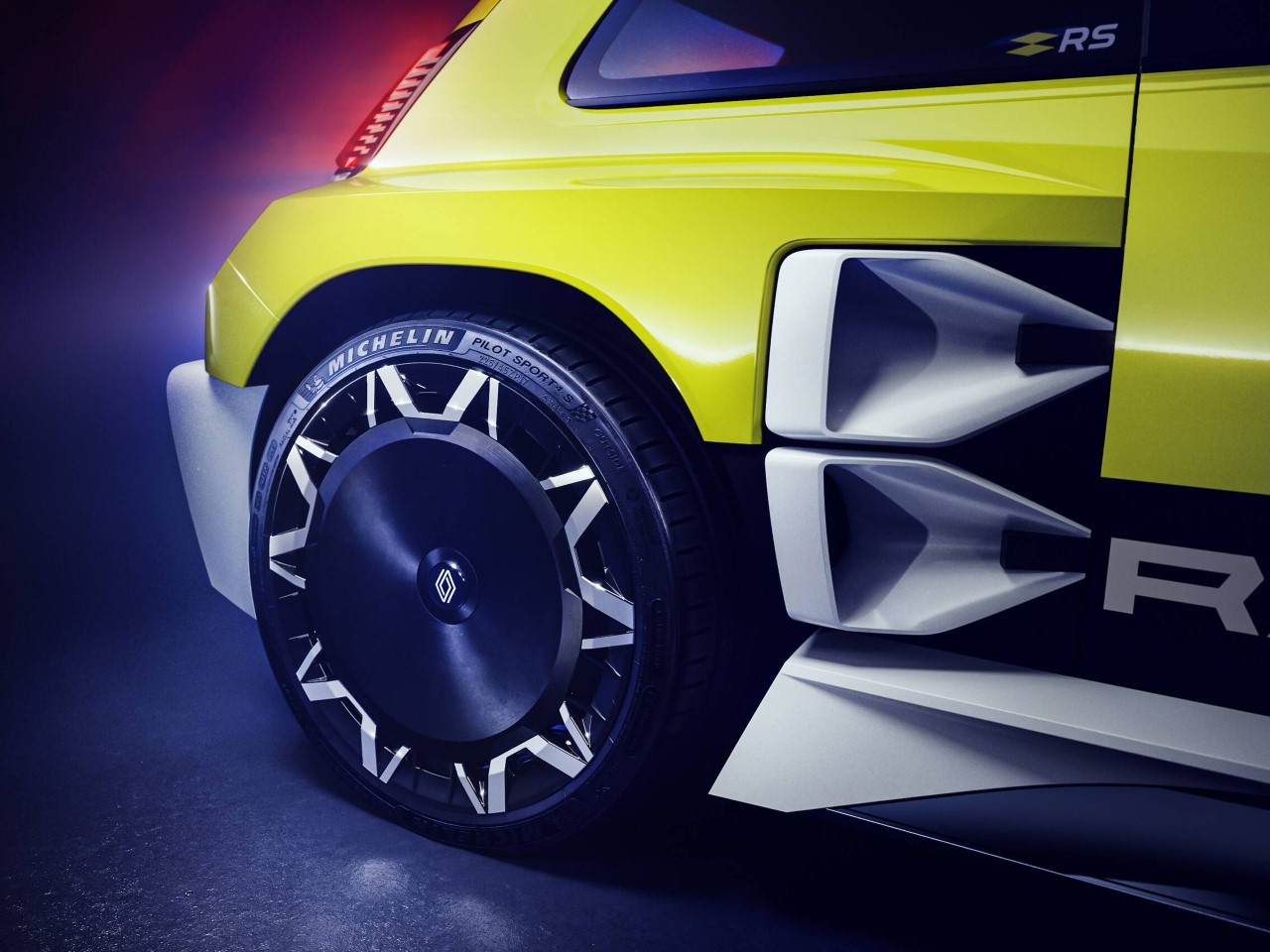 aerodynamics，renault，R5 Turbo 3E，Racing Style，electric vehicle，