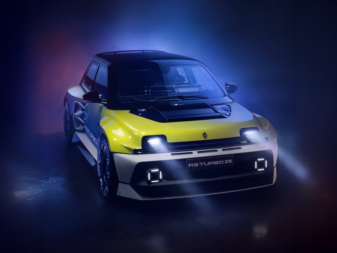 aerodynamics，renault，R5 Turbo 3E，Racing Style，electric vehicle，