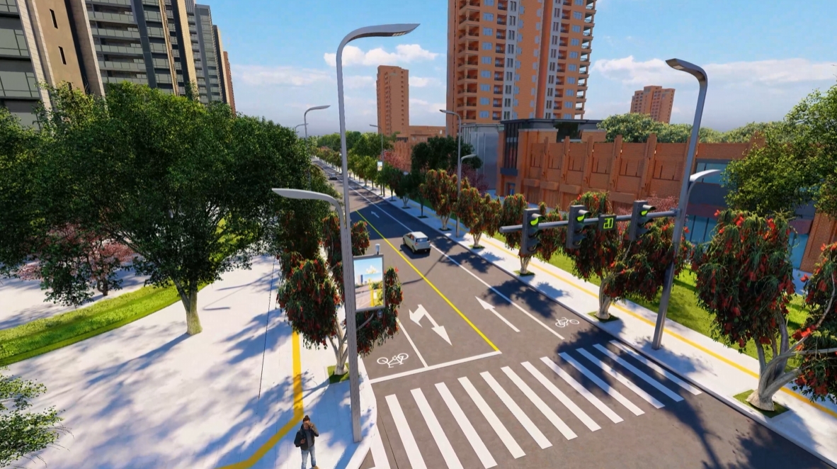 Lighting Scene Animation Design，