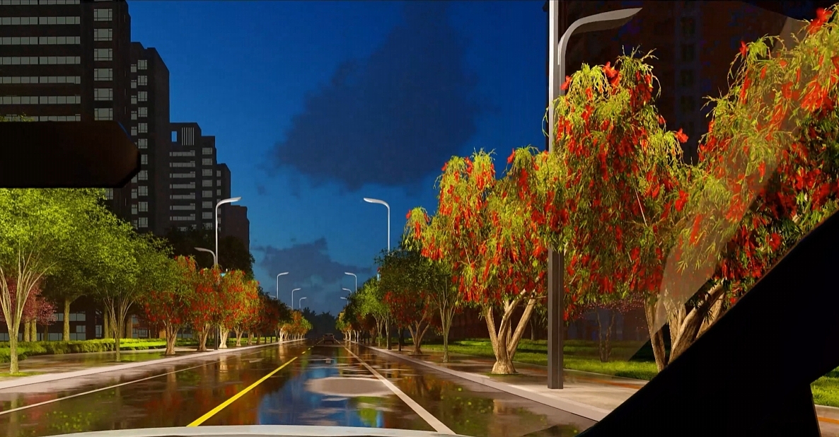 Lighting Scene Animation Design，