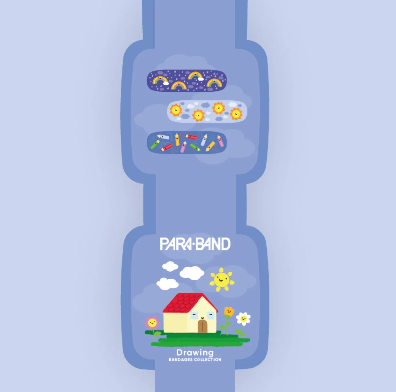 Children's Band-Aid，packing design，Children's Fun Products，Italian original design，Innovative design，Children's Packaging，