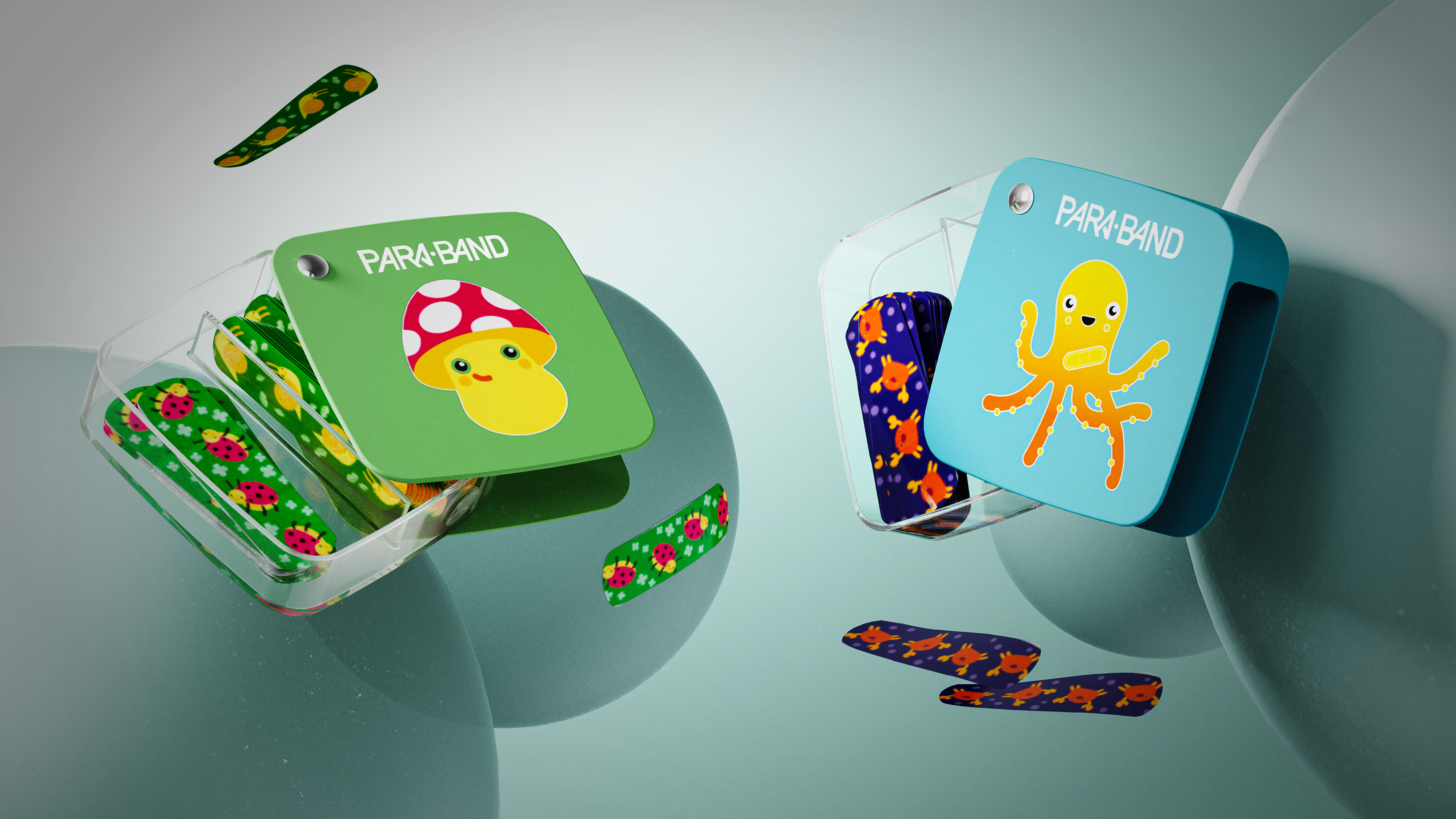 Children's Band-Aid，packing design，Children's Fun Products，Italian original design，Innovative design，Children's Packaging，