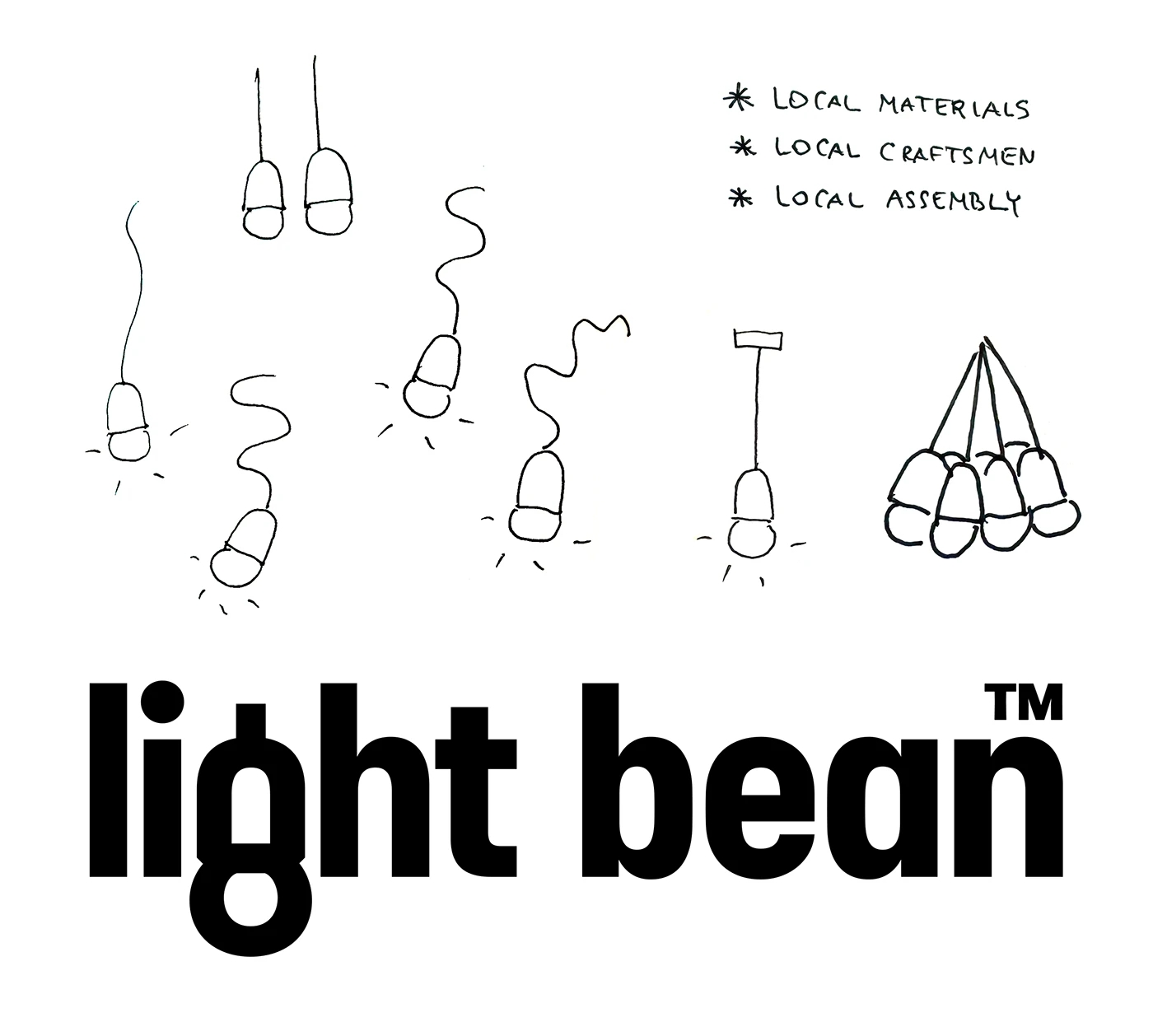 Light Bean，lamps and lanterns，a chandelier，Lighting tools，