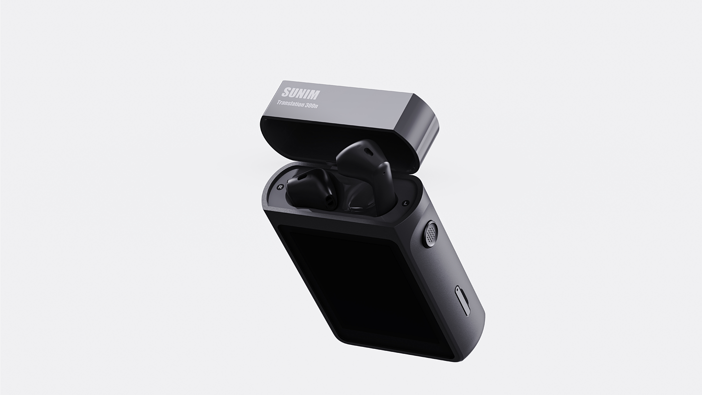 industrial design，product design，Appearance design，Translation headset，headset，