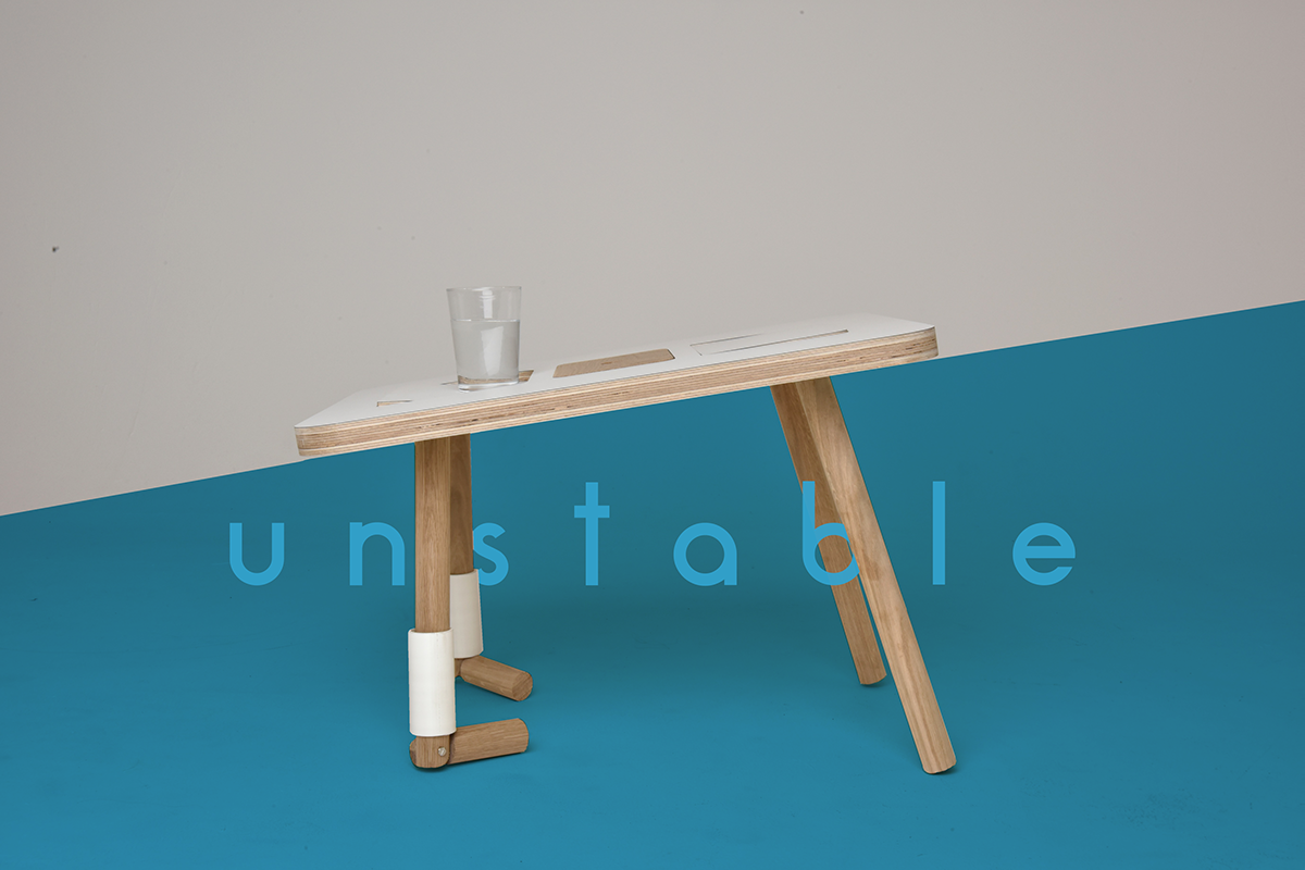 UnsTable，Table，furniture，product design，industrial design，