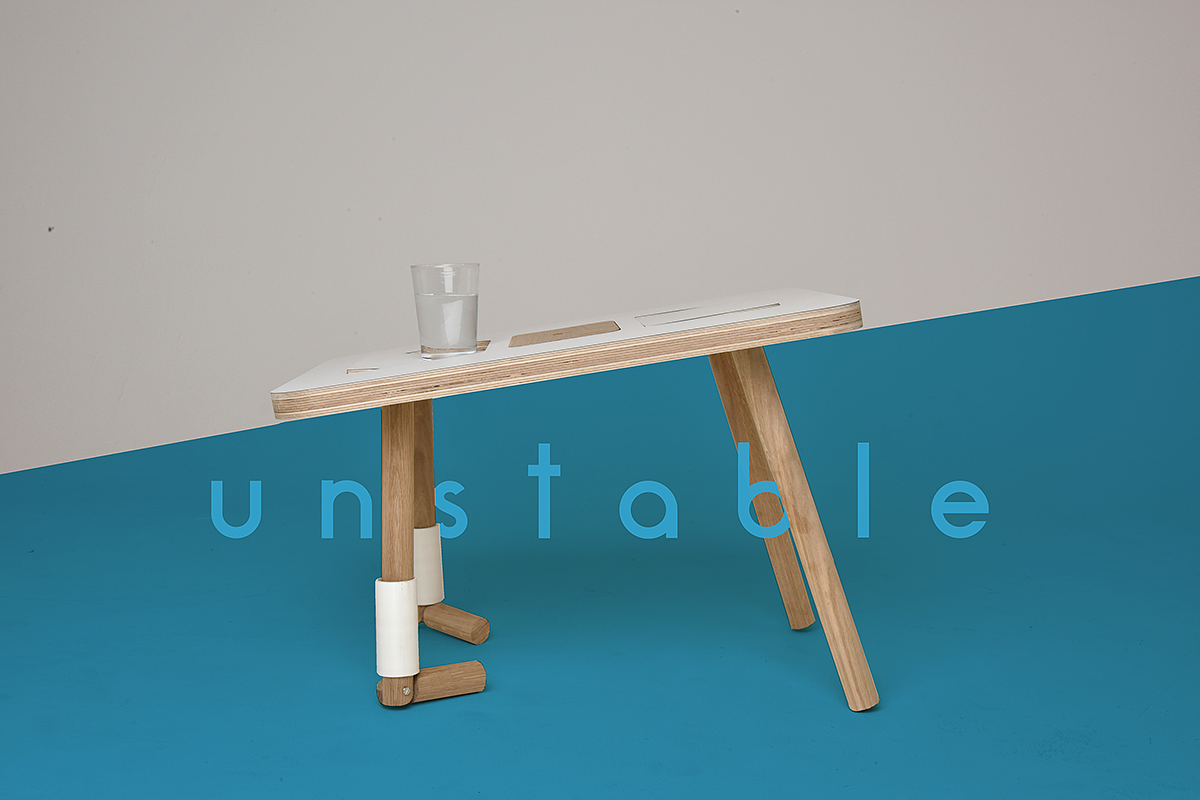 UnsTable，桌子，家具，产品设计，工业设计，