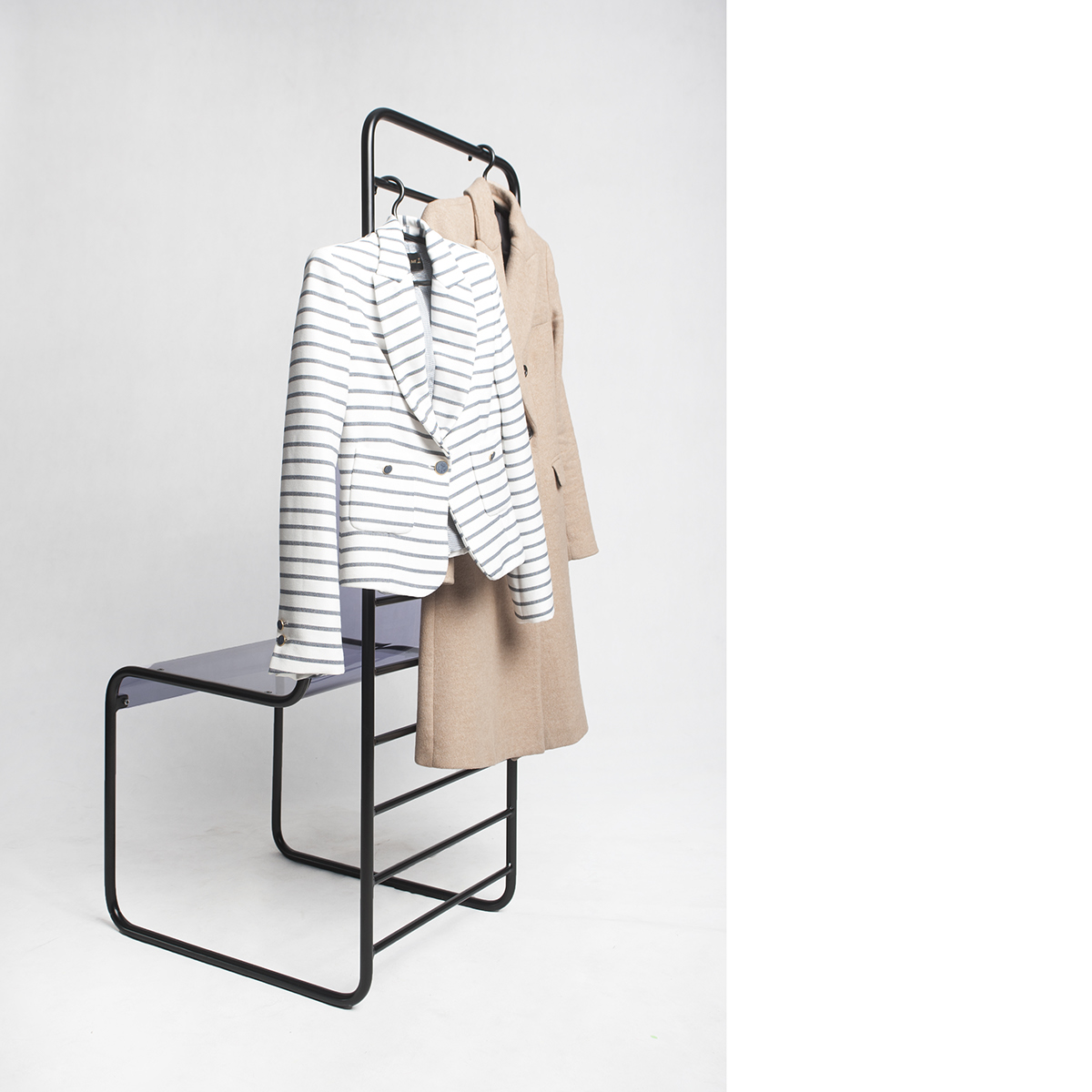 product design，furniture，multi-function，coat hanger，chair，