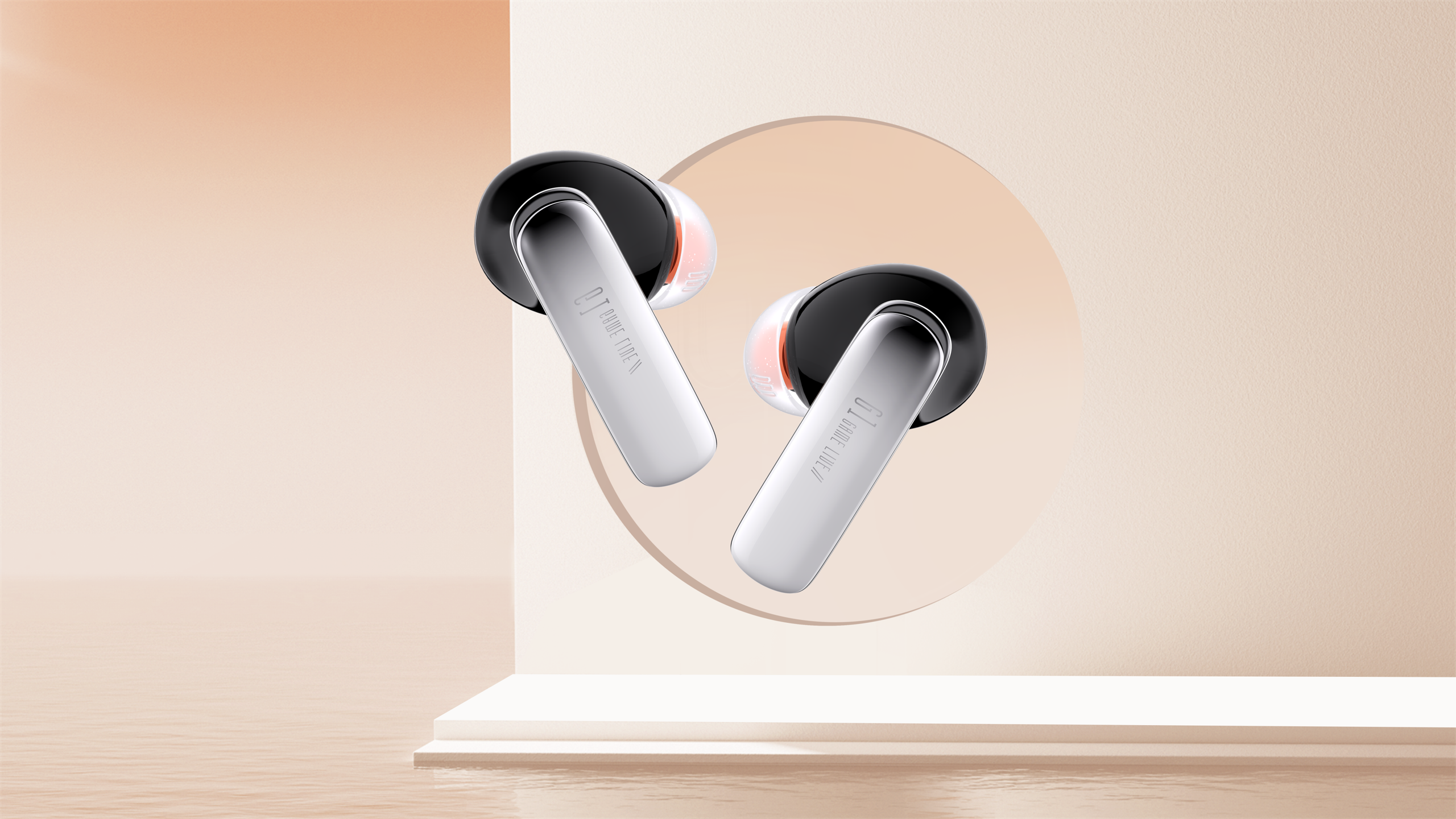 headset，tws，product design，E-sports，lighting，Mellow，conceptual design，simple style ，