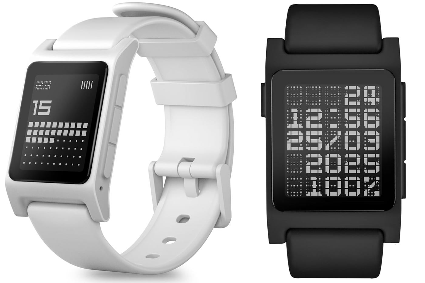 pebble，Intelligent Watch，Long endurance，Core Devices，Black and white e-ink display，